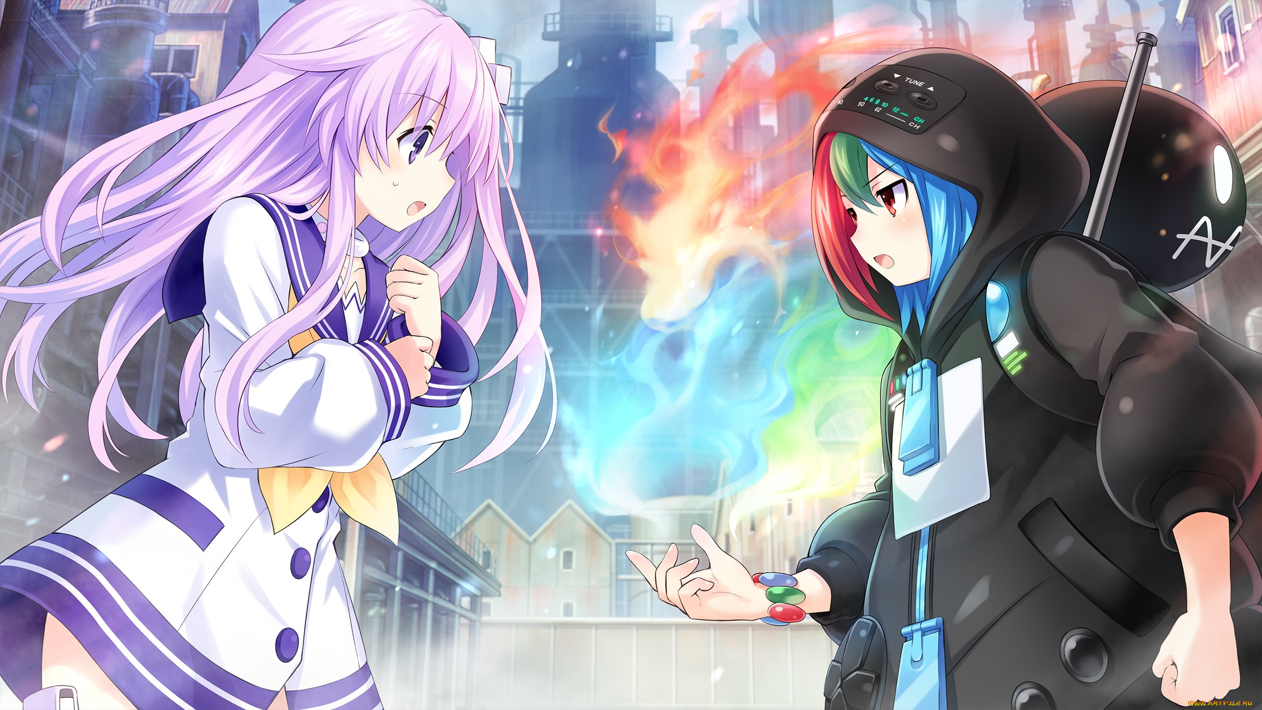 , hyperdimension neptunia, game, cg